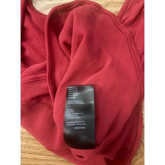 Urban Outfitters Corset Cropped Long Sleeve Top Size Small - Picture 9 of 9